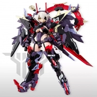 メガミデバイススサノオ安くなってたのでビビッと来て買ったんだけど組むのどれくらい大変か聞きたいのイメージ
