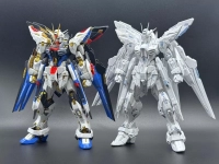 「MGEX 1/100 ストライクフリーダムガンダム [TILIGHT COATING]」こりゃあ白い…のイメージ