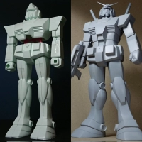 【画像】古いガンプラでも角度によっては見映えもよくなるよねのイメージ