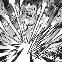 ビームサーベル大量展開でビームライフルを防げるのはガンダムファンなら当然知っていると思うけどのイメージ